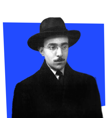 Picture of Portuguese Poet Fernando Pessoa